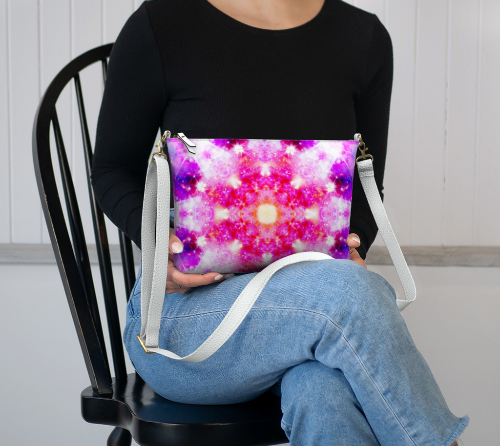 Katerina's Dreams of Angels Desires Vegan Leather Crossbody Purse