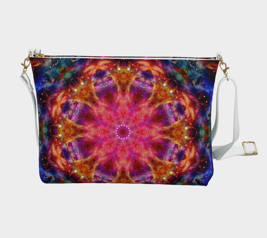 Katerina's est Arcus Superbiam Desideria Vegan Leather Crossbody Purse