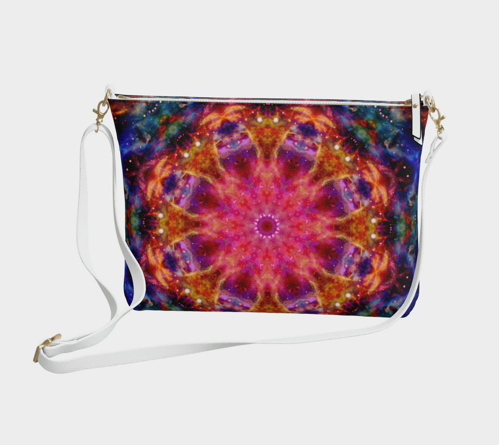 Katerina's est Arcus Superbiam Desideria Vegan Leather Crossbody Purse