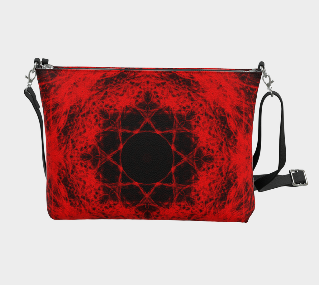 Katerina's Waiting for Hello Desires Vegan Leather Crossbody Purse