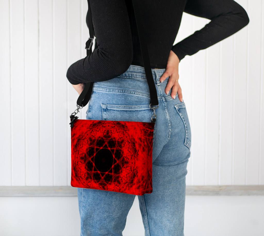 Katerina's Waiting for Hello Desires Vegan Leather Crossbody Purse