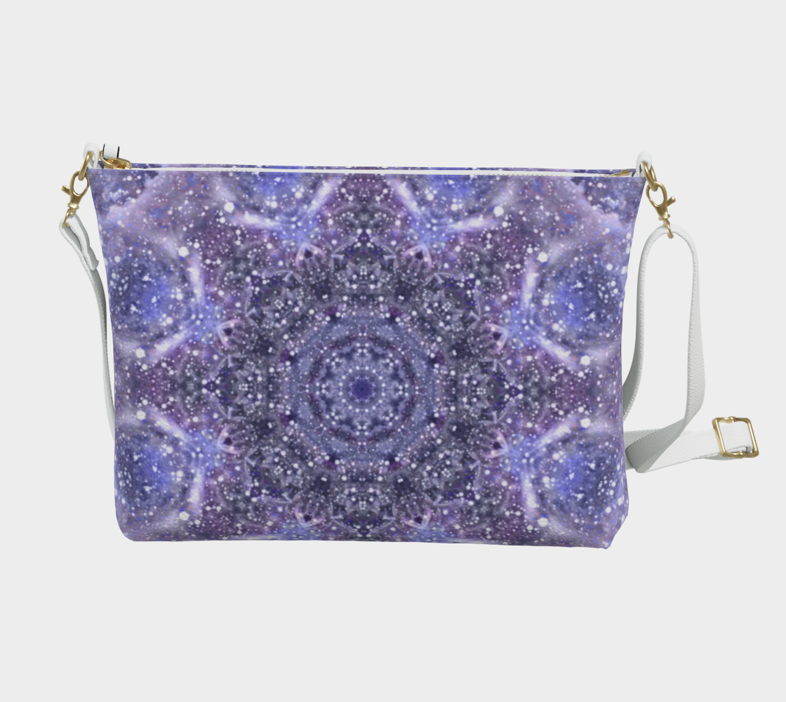 Katerina's Lilac Desires Vegan Leather Crossbody Purse