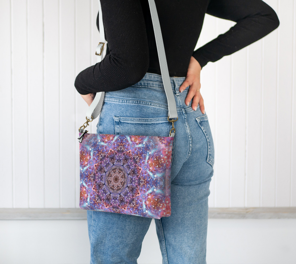 Katerina's Fiesta Desires Vegan Leather Crossbody Purse