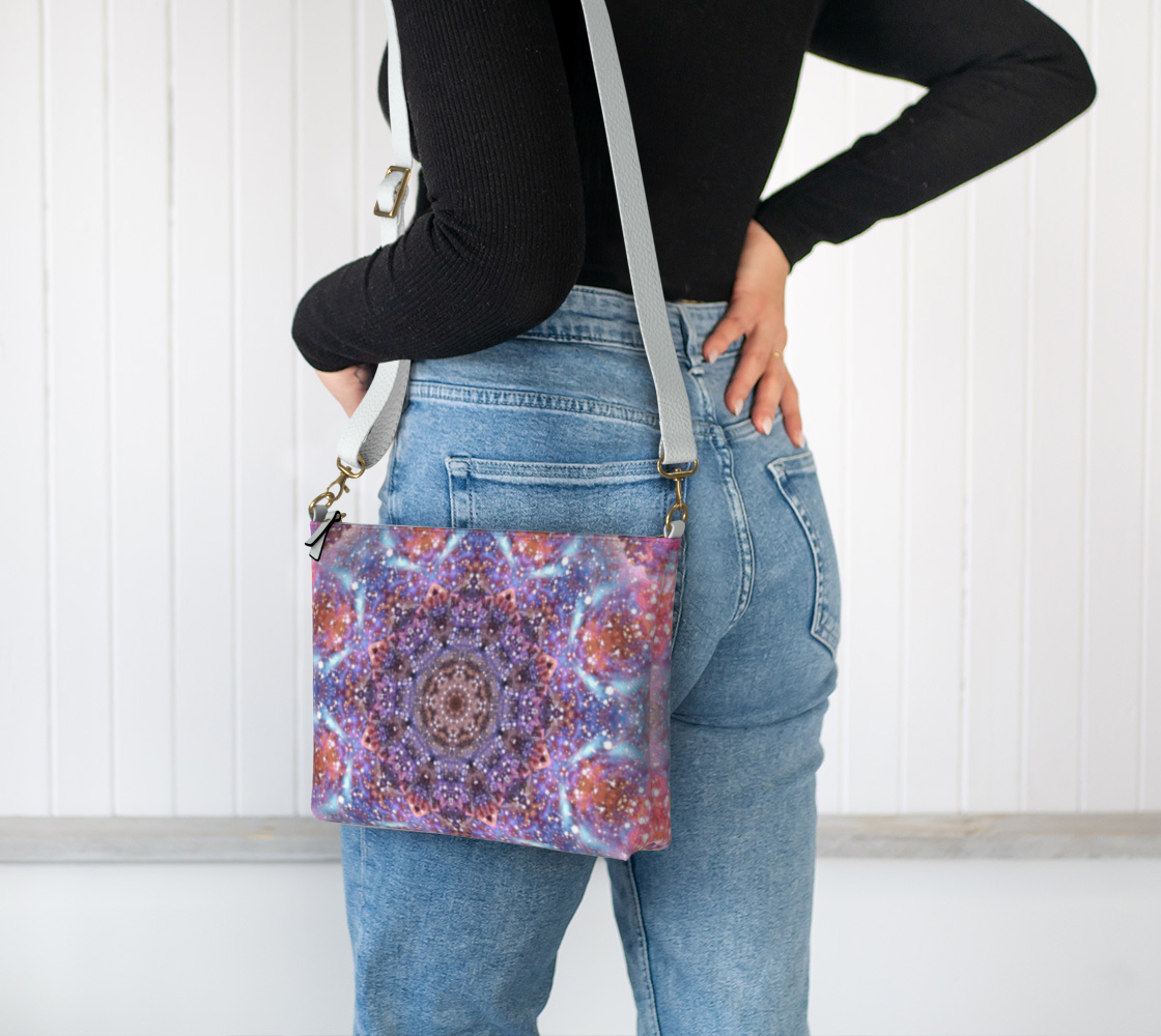 Katerina's Fiesta Desires Vegan Leather Crossbody Purse