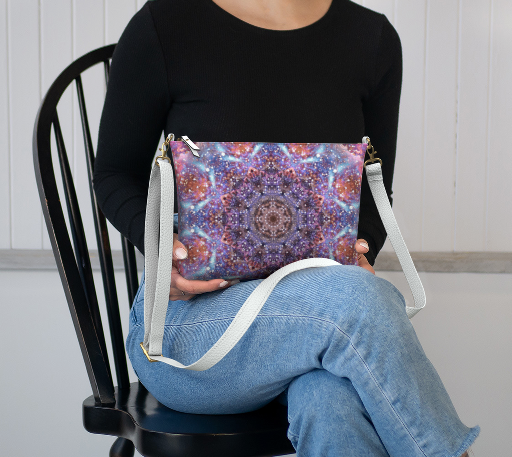 Katerina's Fiesta Desires Vegan Leather Crossbody Purse