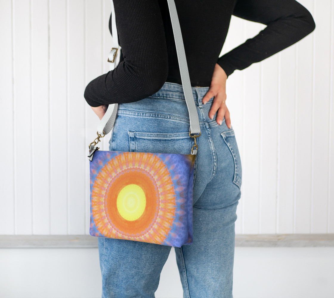Katerina's Loved by the Sun Desires Vegan Leather Crossbody Purse