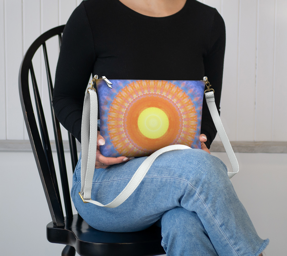 Katerina's Loved by the Sun Desires Vegan Leather Crossbody Purse