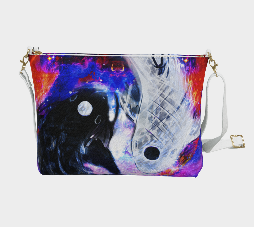 Katerina's Cassandra Desires Koi Dreams Vegan Leather Crossbody Purse