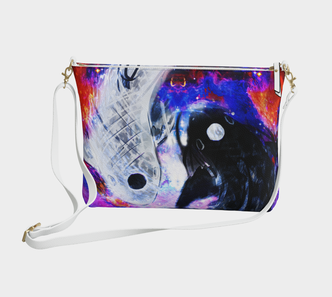 Katerina's Cassandra Desires Koi Dreams Vegan Leather Crossbody Purse