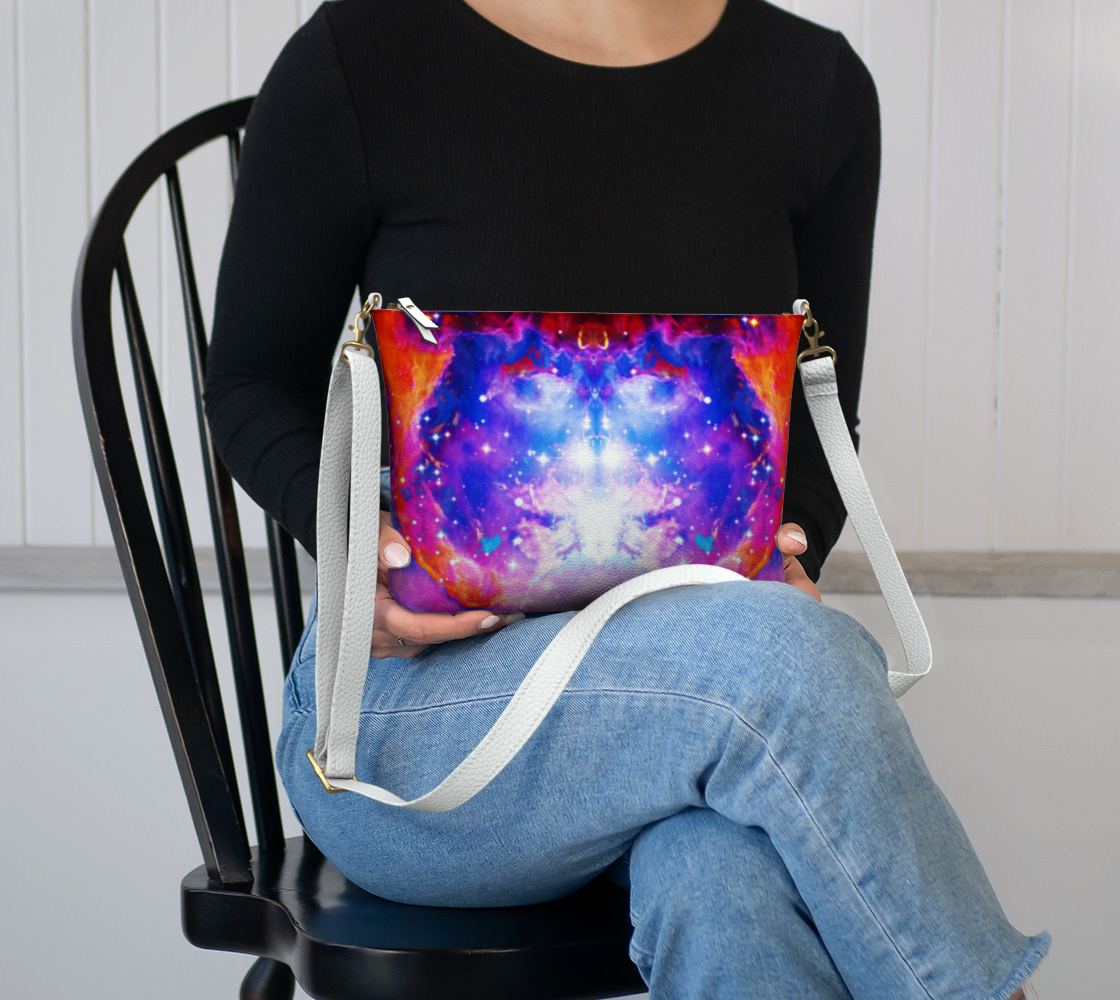Katerina's Cassandra Desires Vegan Leather Crossbody Purse