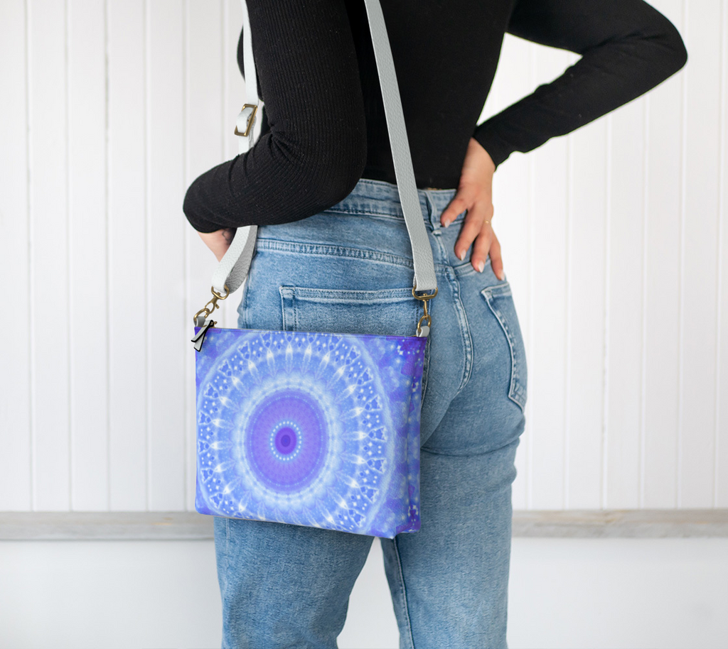 Katerina's Living on a Prayer Desires Vegan Leather Crossbody Purse