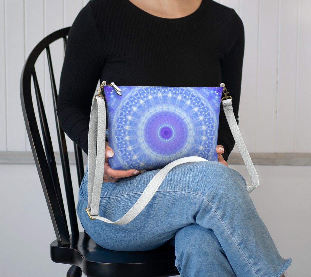 Katerina's Living on a Prayer Desires Vegan Leather Crossbody Purse