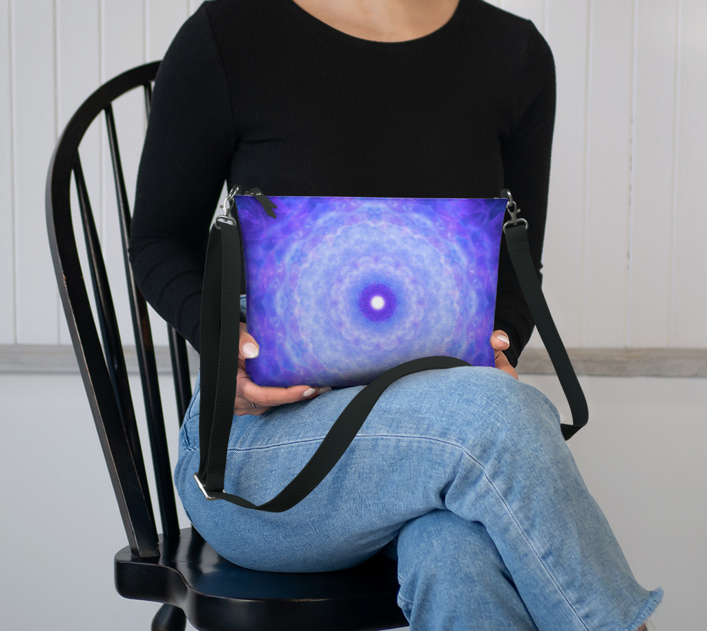 Katerina's Dragon's Heart Desires Vegan Leather Crossbody Purse