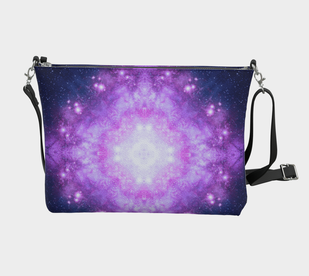 Katerina's Twin Flame Desires Vegan Leather Crossbody Purse