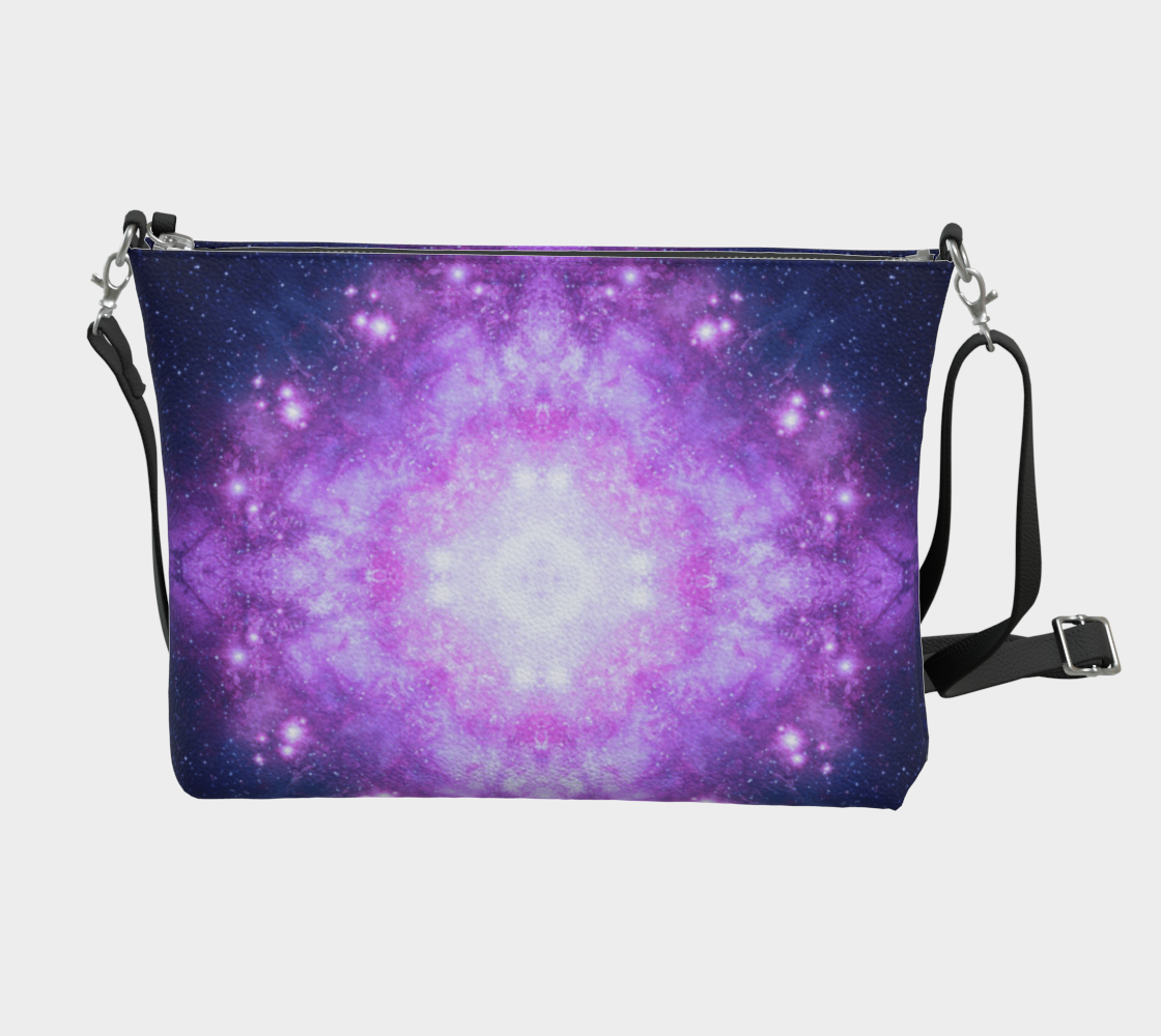 Katerina's Twin Flame Desires Vegan Leather Crossbody Purse