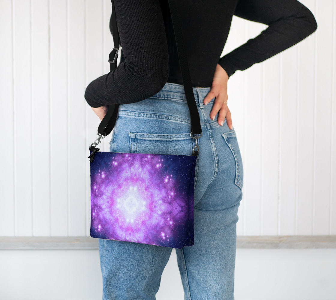 Katerina's Twin Flame Desires Vegan Leather Crossbody Purse