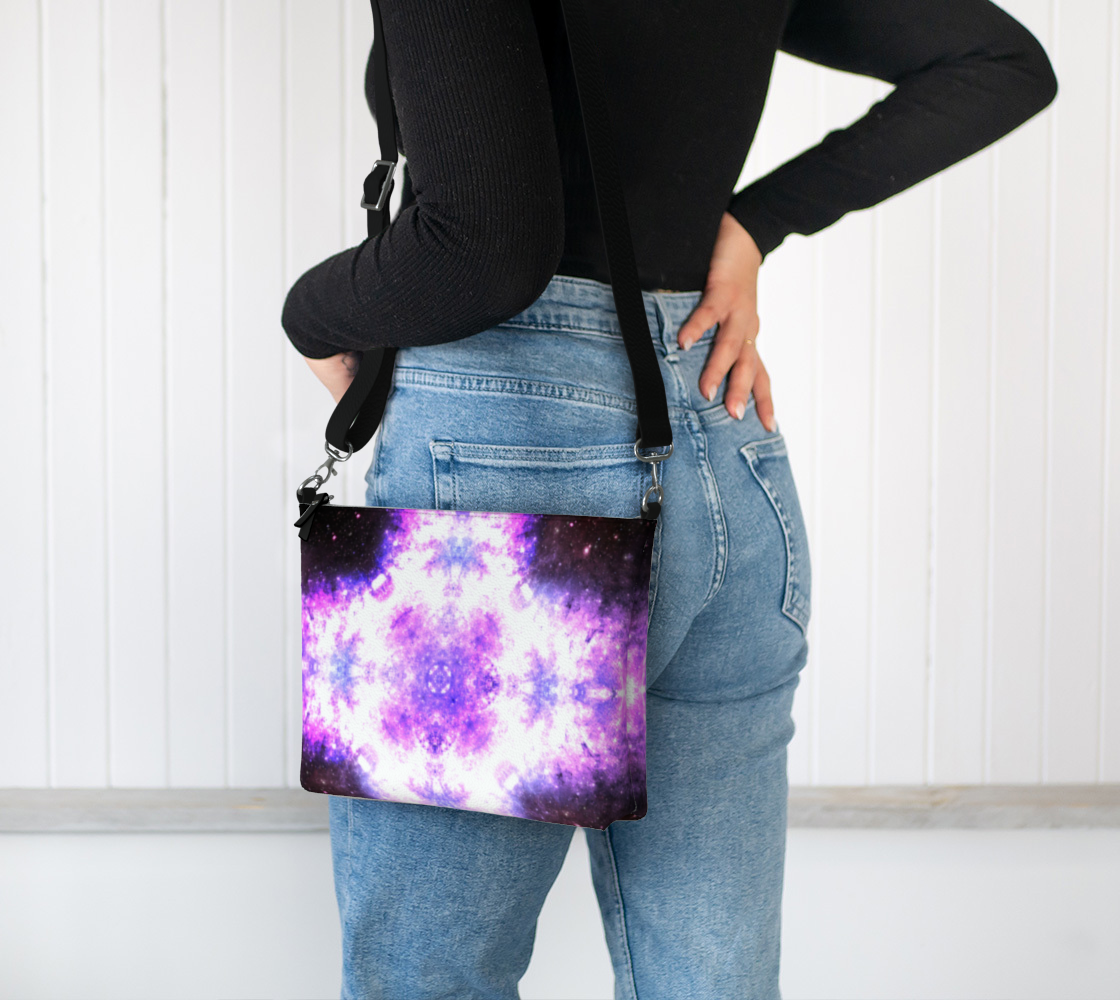 Katerina's Twin Flame Love Desires Vegan Leather Crossbody Purse