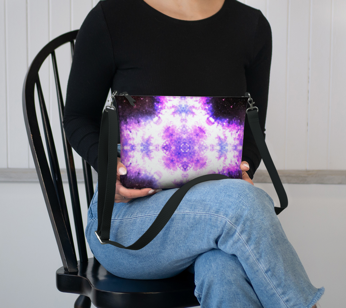 Katerina's Twin Flame Love Desires Vegan Leather Crossbody Purse