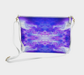Katerina's Periwinkle Desires Vegan Leather Crossbody Purse