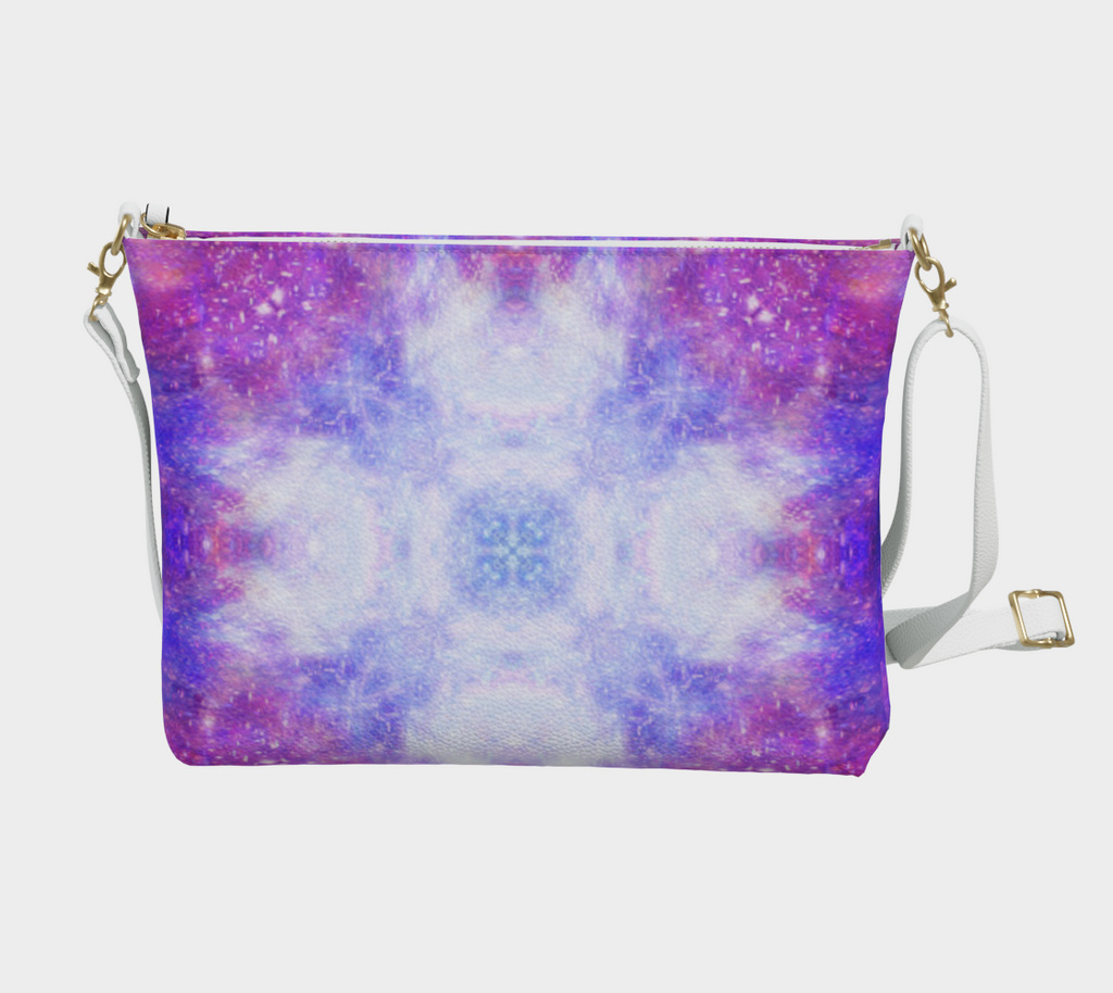 Katerina's Rainbow Universe Desires Vegan Leather Crossbody Purse