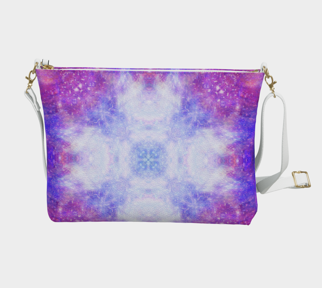 Katerina's Rainbow Universe Desires Vegan Leather Crossbody Purse