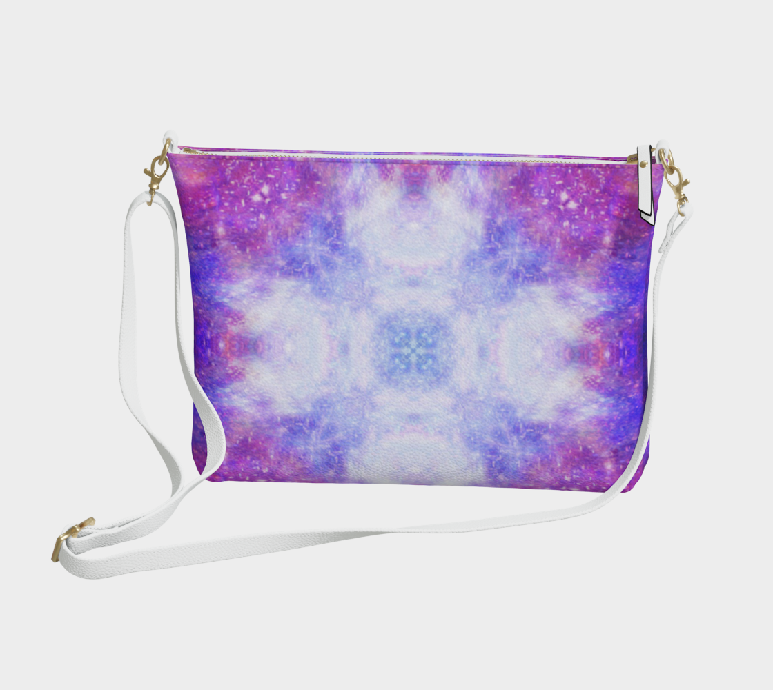 Katerina's Rainbow Universe Desires Vegan Leather Crossbody Purse