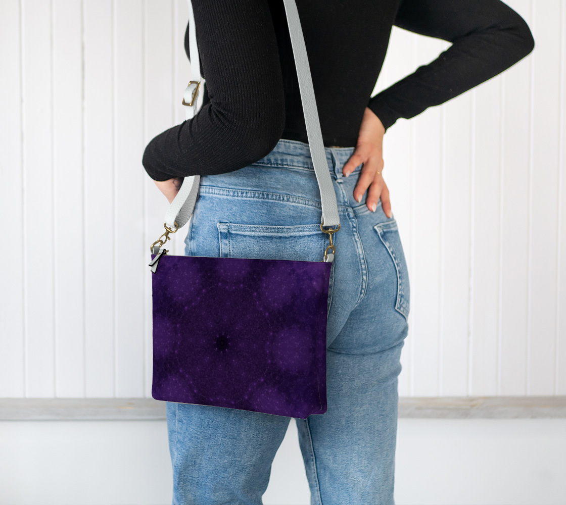 Katerina's Twin Flame Reunited Desires Vegan Leather Crossbody Purse