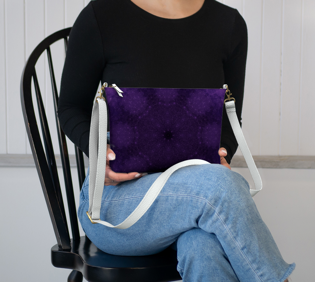 Katerina's Twin Flame Reunited Desires Vegan Leather Crossbody Purse