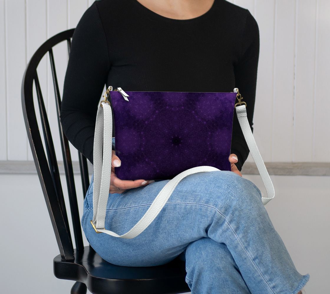 Katerina's Twin Flame Reunited Desires Vegan Leather Crossbody Purse