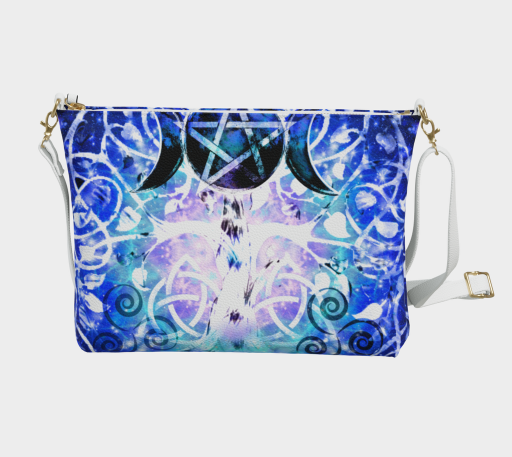 Amen Jin's Katerina's Eros and Psyche Celtic Meditations Vegan Leather Crossbody Purse