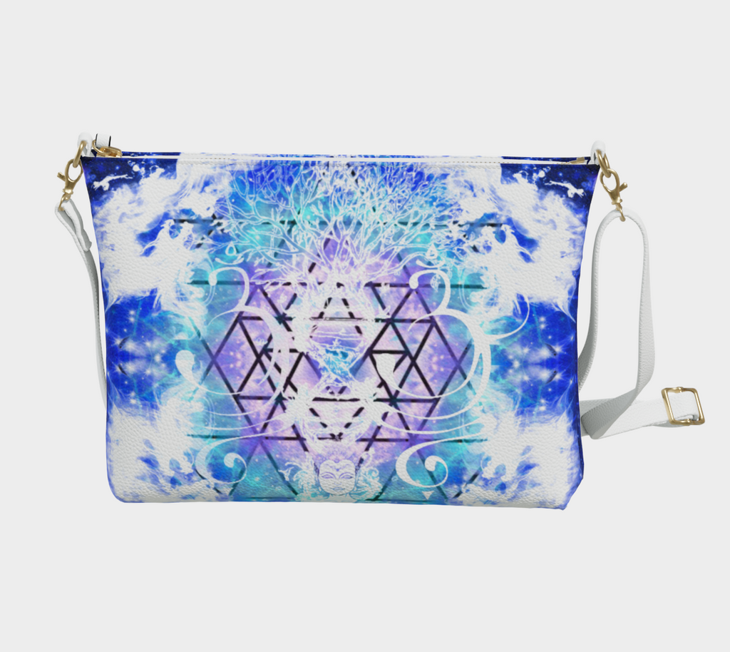 Amen Jin's Katerina's Eros and Psyche Buddha Meditations Vegan Leather Crossbody Purse