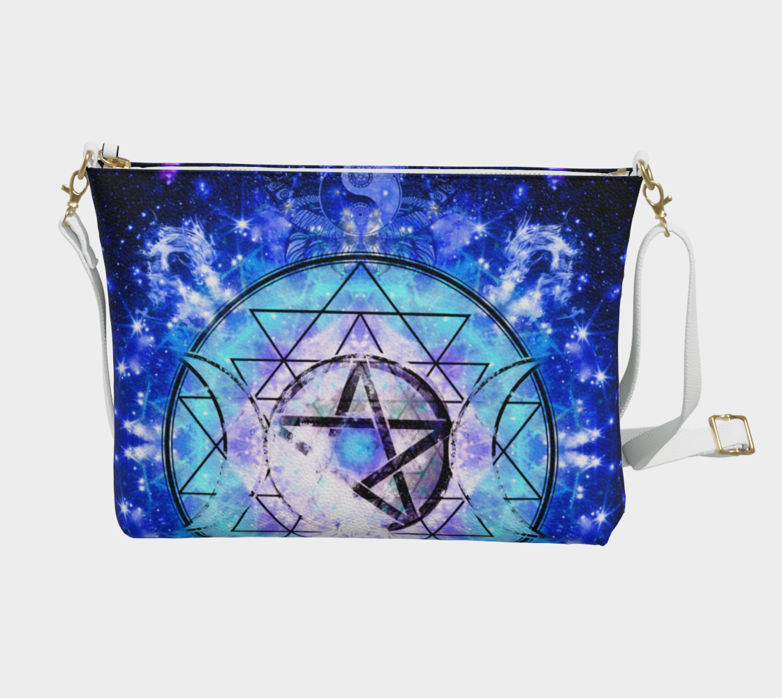 Amen Jin's Katerina's Eros and Psyche Magickal Awakening Meditations Vegan Leather Crossbody Purse