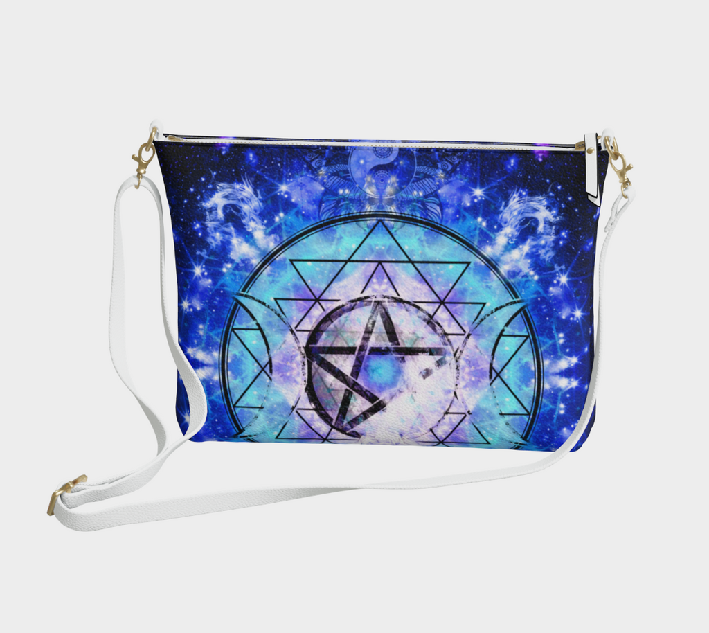 Amen Jin's Katerina's Eros and Psyche Magickal Awakening Meditations Vegan Leather Crossbody Purse