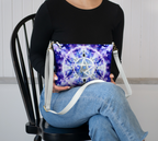 Amen Jin's Katerina's Dracularian Dragoness Triple Goddess Meditations Vegan Leather Crossbody Purse