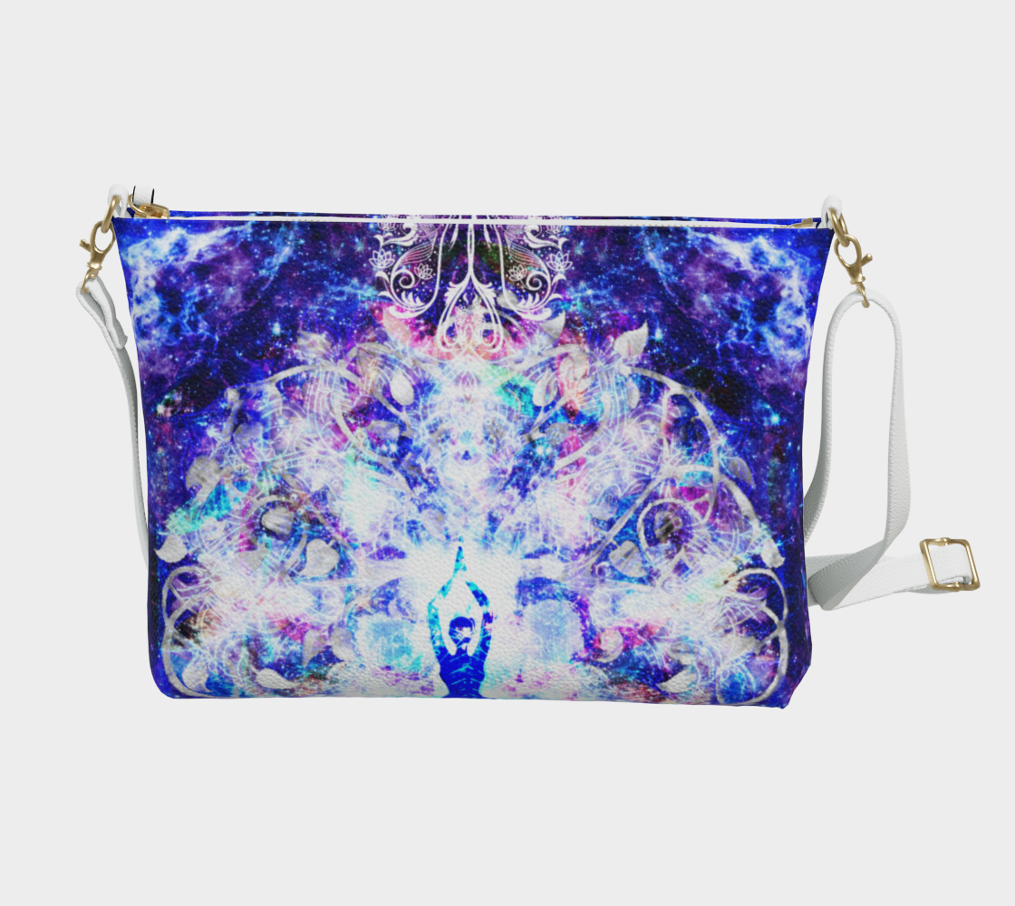 Amen Jin's Katerina's Dracularian Dragoness Namaste Meditations Vegan Leather Crossbody Purse