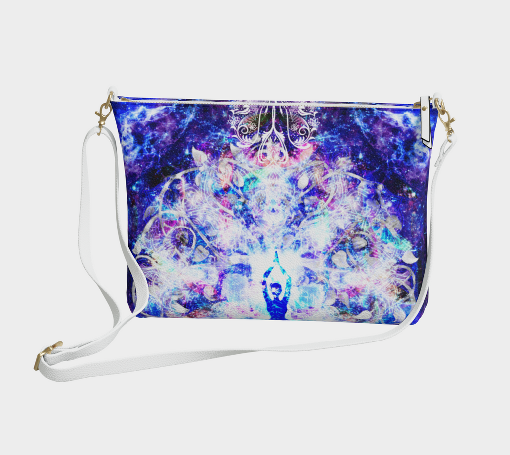Amen Jin's Katerina's Dracularian Dragoness Namaste Meditations Vegan Leather Crossbody Purse
