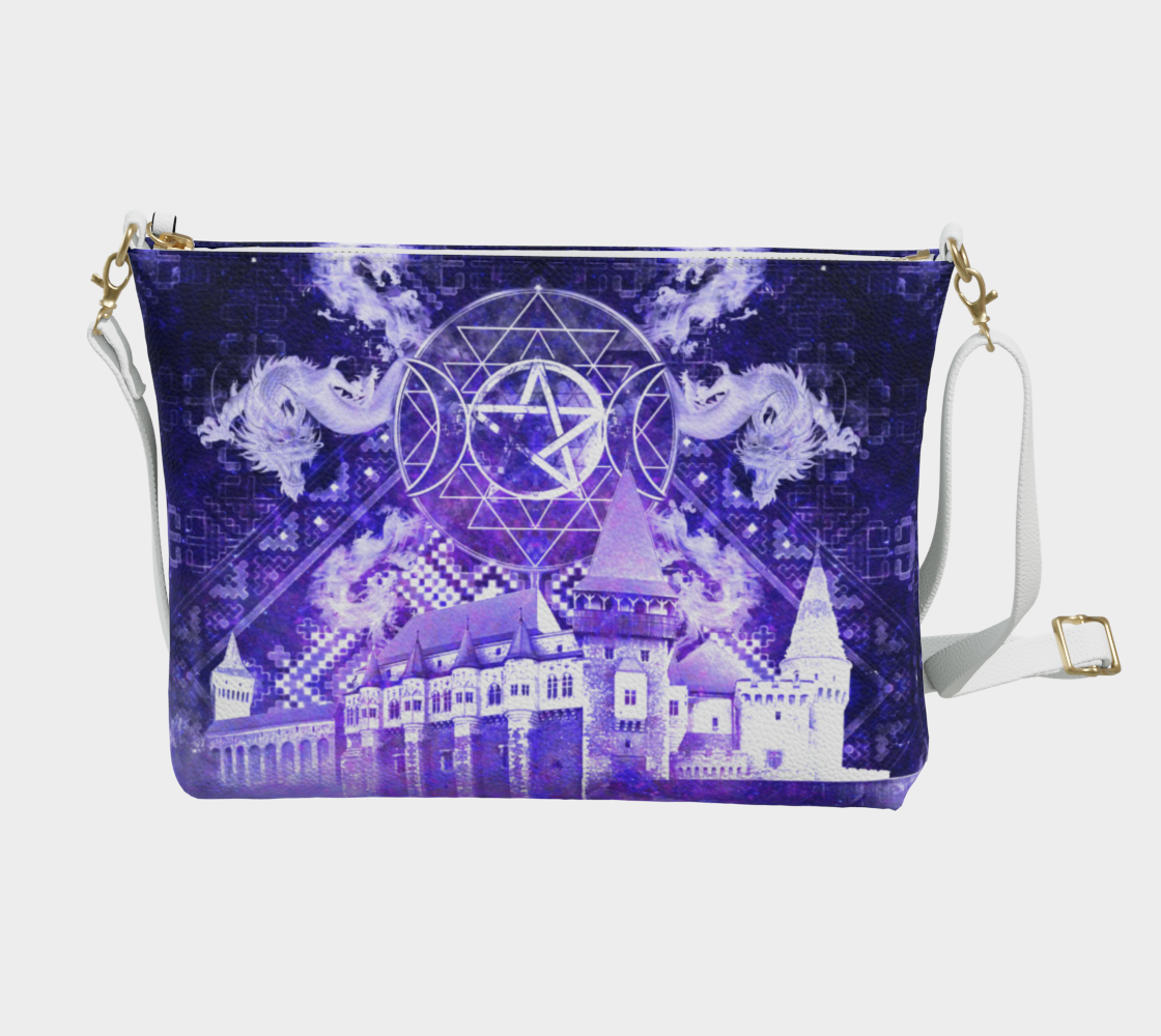 Katerina's Dragon's Eye Dracularian Meditations Vegan Leather Crossbody Purse