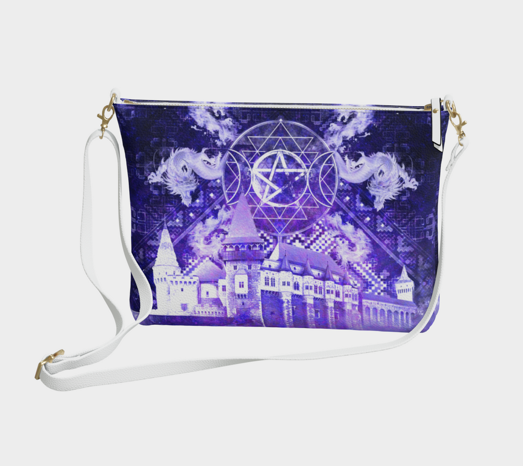 Katerina's Dragon's Eye Dracularian Meditations Vegan Leather Crossbody Purse