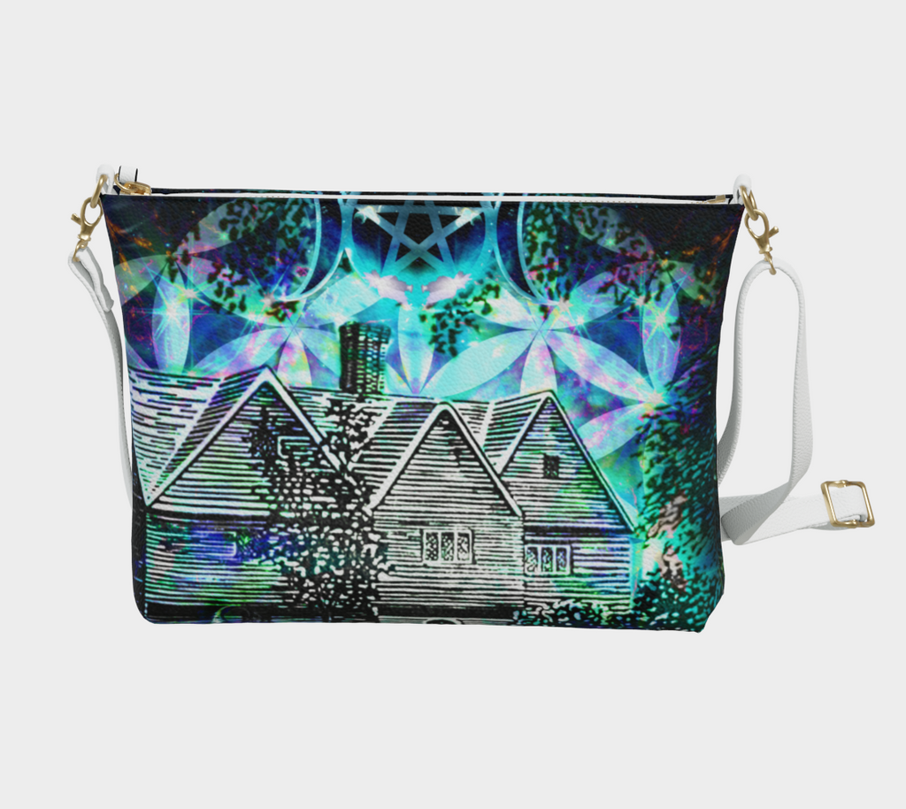 Katerina's Now and Forever Salem Witch Meditations Vegan Crossbody Purse
