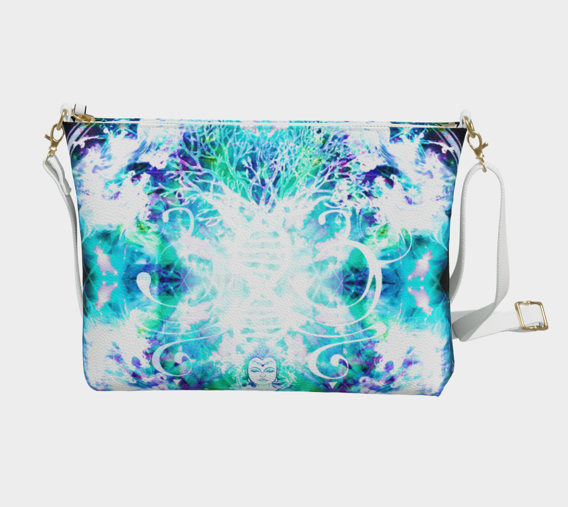 Katerina's Now and Forever Buddha Meditations Vegan Crossbody Purse