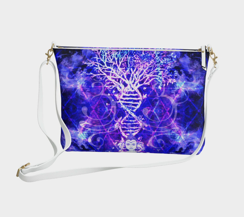 Katerina's Dragon's Eye Buddha Meditations Vegan Crossbody Purse