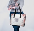 Candy's Yuletide Angel Voices Desires Vegan Leather Tote Bag