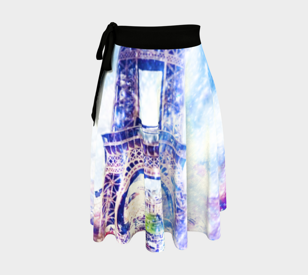 Rainbow Universe Parisian Dreams Wrap Skirt