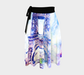 Rainbow Universe Parisian Dreams Wrap Skirt