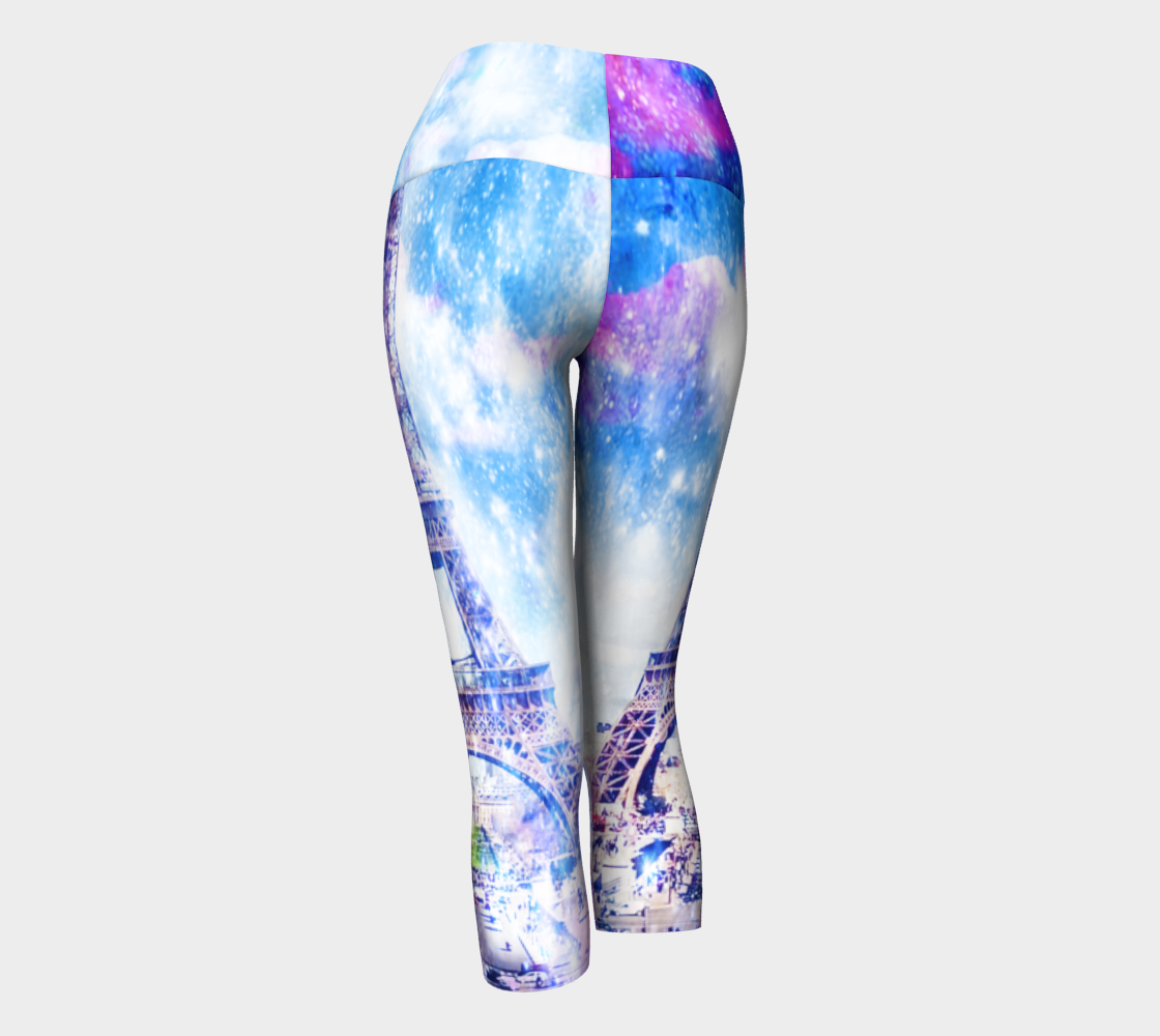 Rainbow Universe Parisian Dreams Yoga Capris