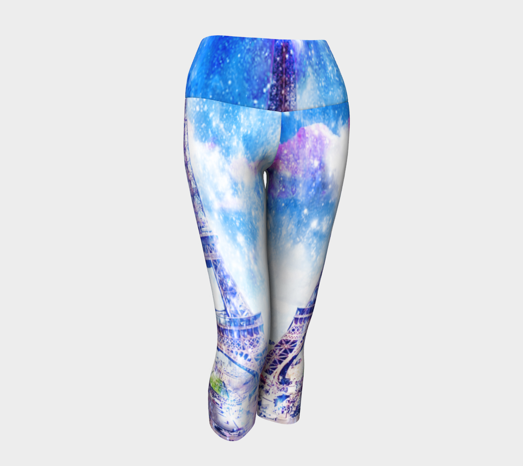 Rainbow Universe Parisian Dreams Yoga Capris