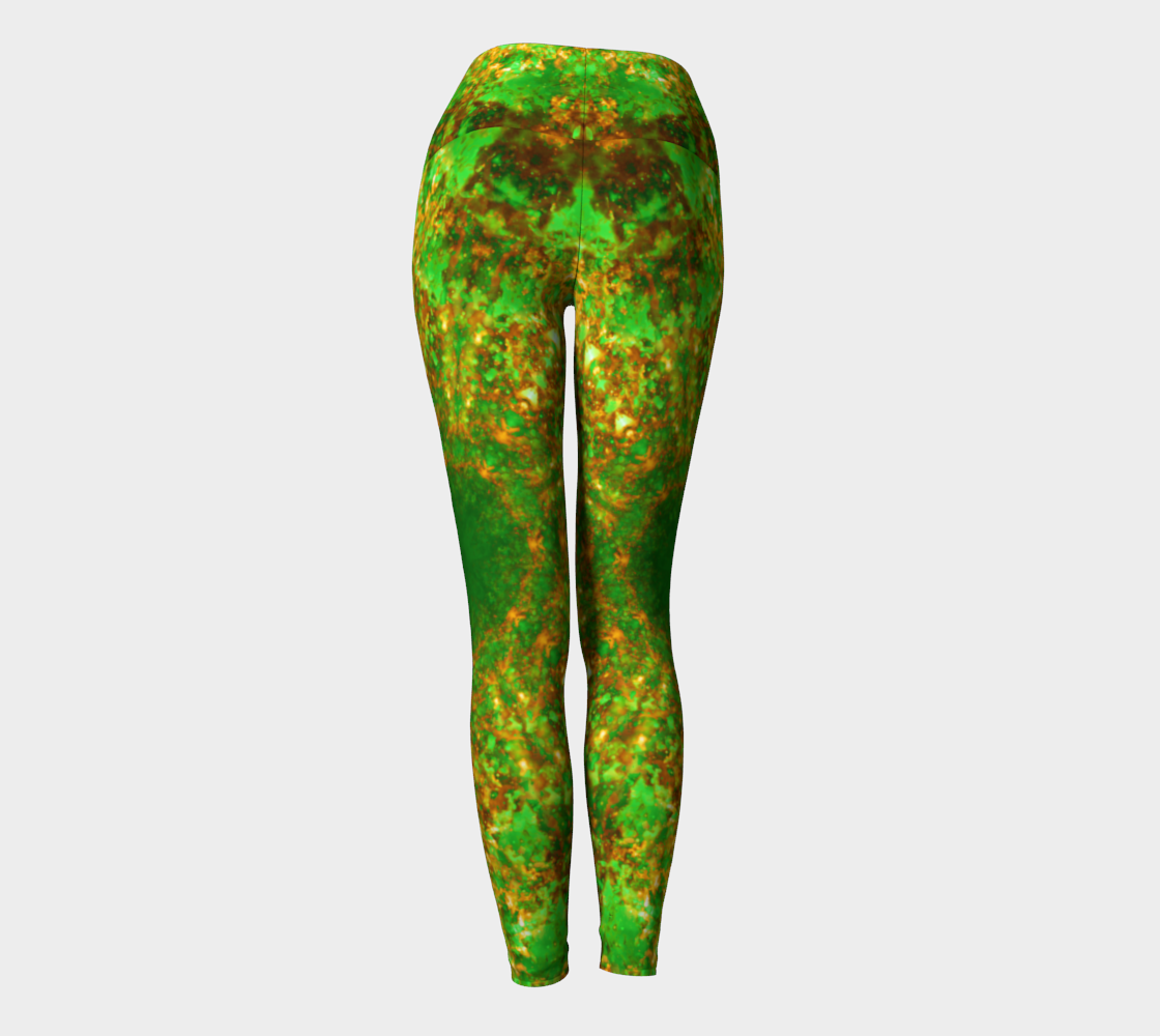 Katerina's Yule Lighted String Desires Yoga Leggings