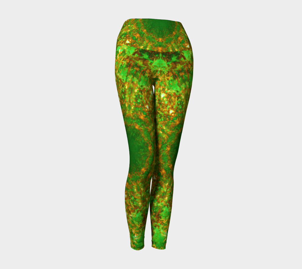 Katerina's Yule Lighted String Desires Yoga Leggings