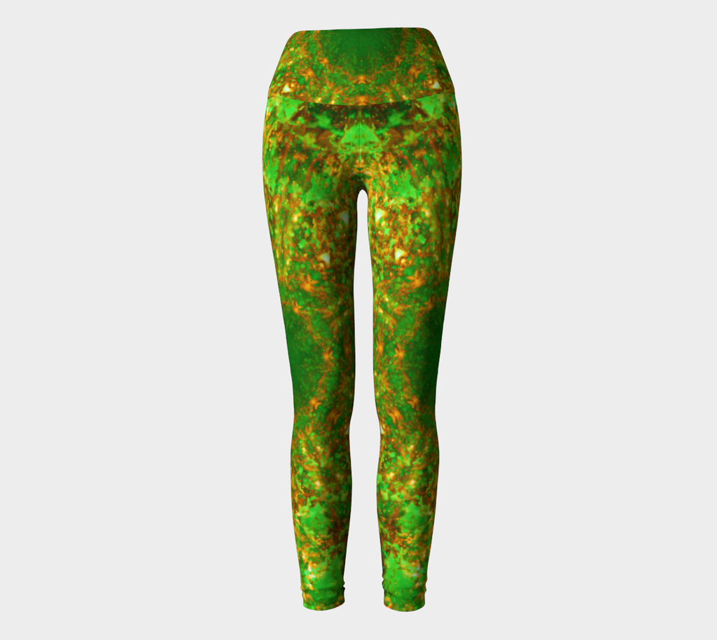 Katerina's Yule Lighted String Desires Yoga Leggings