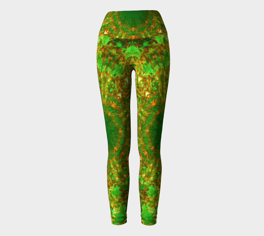 Katerina's Yule Lighted String Desires Yoga Leggings